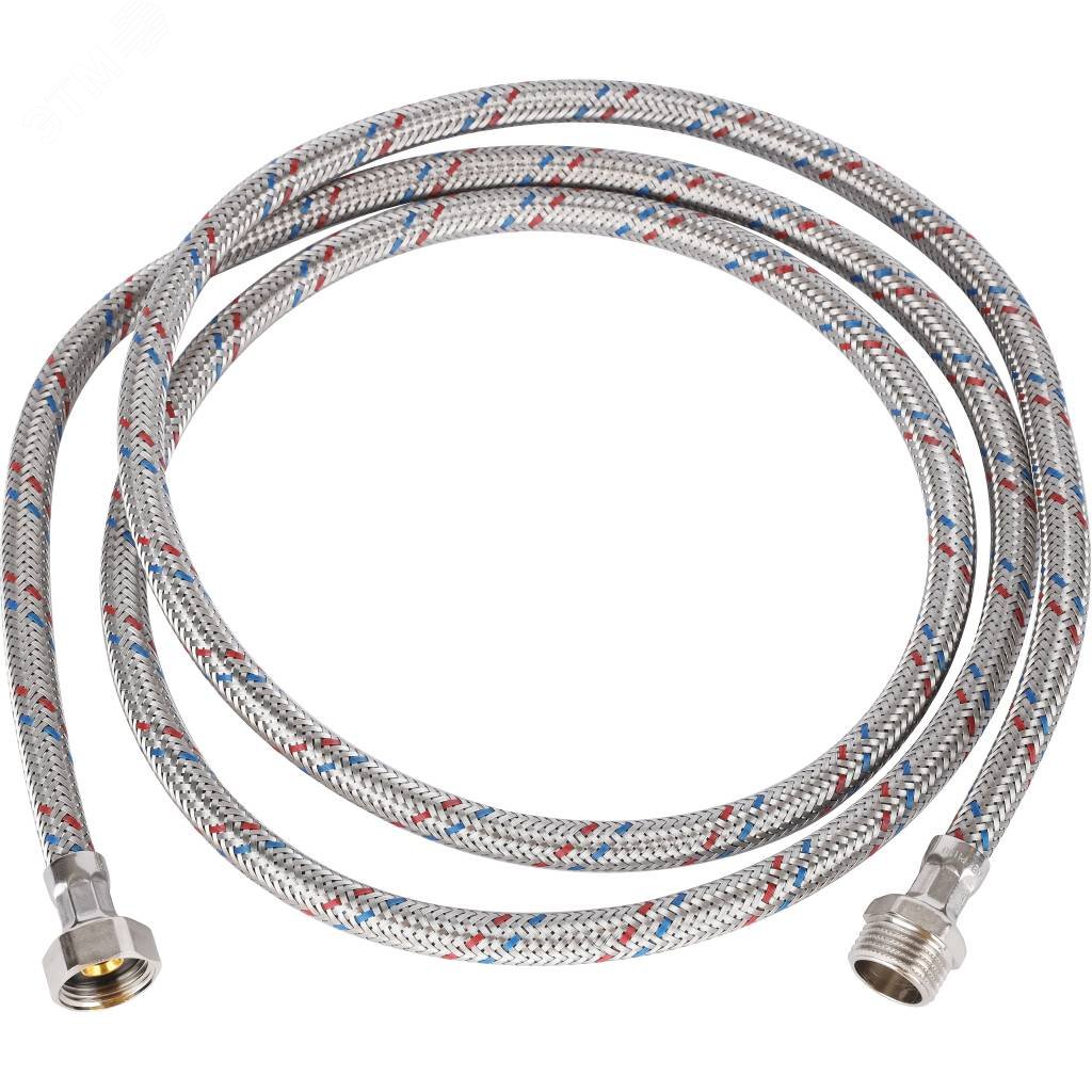 Изображение товара Гибкая подводка для воды 1/2 ВН длиной 200 см Италия STOUT