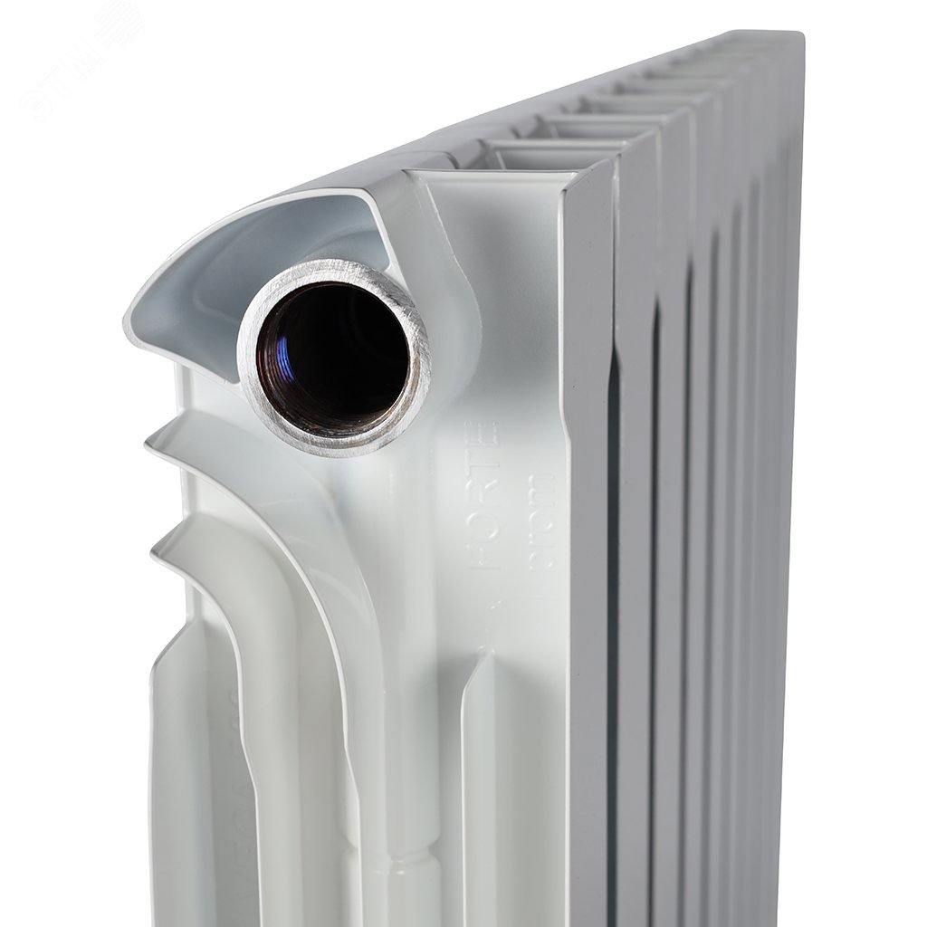 Радиатор биметаллический секционный 500/80/10 боковое подключение SRB-1310-050010 STOUT - превью 8