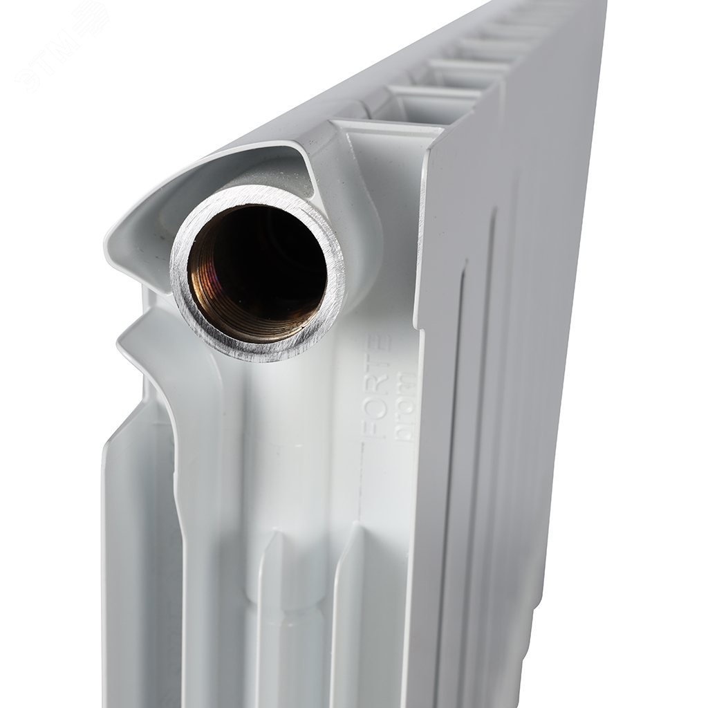 Радиатор биметаллический секционный 350/80/10 боковое подключение SRB-2310-035010 STOUT - превью 7