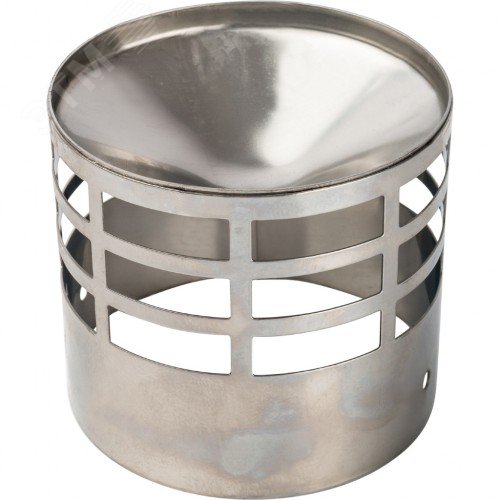 Изображение товара Элемент дымохода решетка из нержавеющей стали DN80для дымоотводящей трубы (шт)