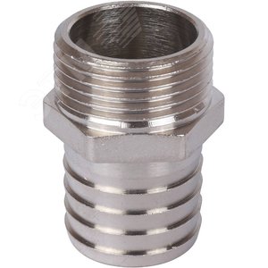 Штуцер НР никелированный 1'x30 - фото 1