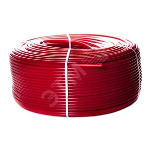 Труба из сшитого полиэтилена PEX-a EVOH 16х2,0 бухта 50м, красная