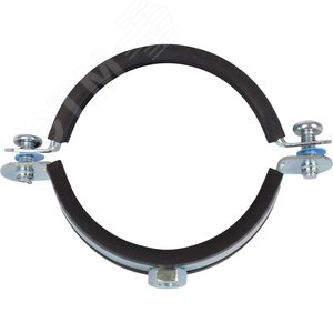 Хомут для труб с гайкой 2 1/2' (75-80) - фото 1