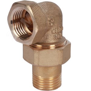 Соединение разъемное угловое 'американка' ВН, уплотнение под гайкой o-ring кольцо 1'1/2 - фото 1