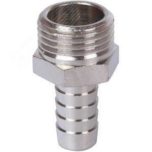 Штуцер НР никелированный 1/2'x12 - фото 1