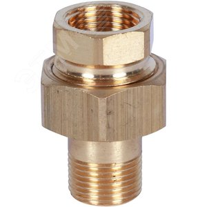 Изображение товара Соединение разъемное 'американка' ВН, уплотнение под гайкой o-ring кольцо 3/8 (шт)