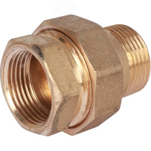 Соединение разъемное 'американка' ВН, уплотнение под гайкой o-ring кольцо 1' - фото 1