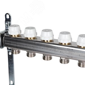 Коллектор из нержавеющей стали с расходомерами 13 вых. - фото 4