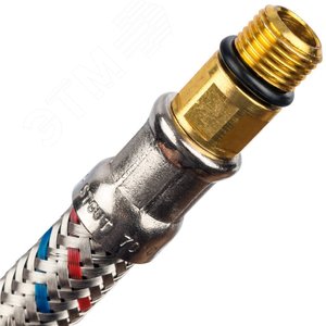 Подводка гибкая для смесителя М10x18 - 3/8' ВР длина 40 см - фото 2