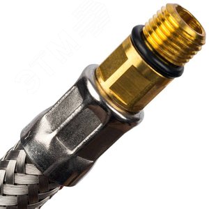 Подводка гибкая для смесителя М10x18 - 3/8' ВР длина 50 см - фото 2