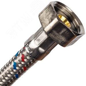 Подводка гибкая для смесителя М10x18 - 1/2' ВР длина 40 см - фото 4