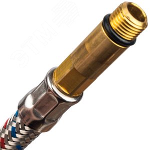 Подводка гибкая для смесителя М10x35 - 1/2' ВР длина 50 см - фото 2