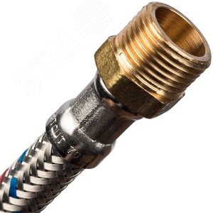 Подводка гибкая для воды 3/8' ВН длина 60 см - фото 2