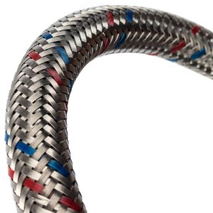 Подводка гибкая для воды НР 3/8' х ВР 1/2'  длина 60 см - фото 5