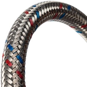 Подводка гибкая для воды НР 1/2' х ВР 3/8'  длина 60 см - фото 5