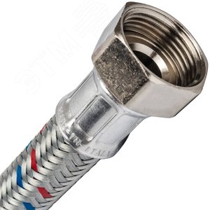 Подводка гибкая для воды 1' ВВ длина 80 см - фото 2