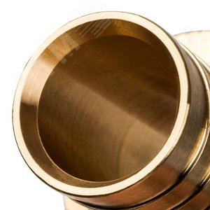 Переходник 32х1'НР с наружной резьбой, аксиальный, латунь - фото 6