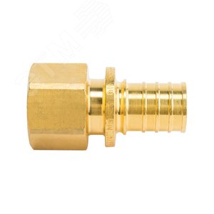 Переходник 25х3/4'ВР с внутренней резьбой, аксиальный, латунь - фото 8