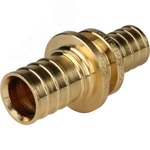 Муфта 25х20 переходная аксиальная, латунь - фото 2