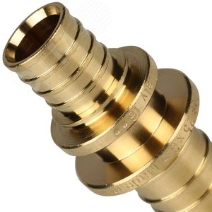 Муфта 25х20 переходная аксиальная, латунь - фото 7