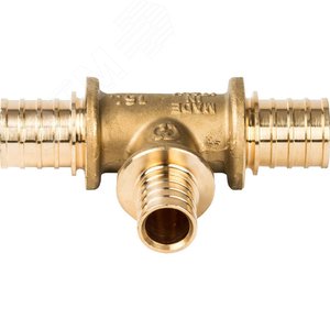 Тройник 20х16х20 переходной, аксиальный, для труб из сшитого полиэтилена - фото 2