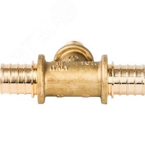 Тройник 20х16х20 переходной, аксиальный, для труб из сшитого полиэтилена - фото 4