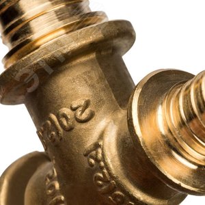 Тройник 20х20х16 переходной, аксиальный, для труб из сшитого полиэтилена - фото 5