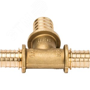 Тройник 20х25х20 переходной, аксиальный, для труб из сшитого полиэтилена - фото 4