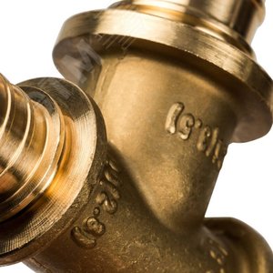 Тройник 20х25х20 переходной, аксиальный, для труб из сшитого полиэтилена - фото 6