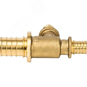 Тройник 25х16х16 переходной, аксиальный, для труб из сшитого полиэтилена - фото 4