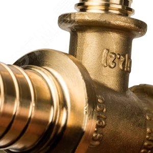 Тройник 25х16х20 переходной, аксиальный, для труб из сшитого полиэтилена - фото 5