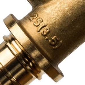 Тройник 25х20х20 переходной, аксиальный, для труб из сшитого полиэтилена - фото 6