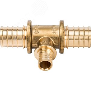 Тройник 32х20х32 переходной, аксиальный, для труб из сшитого полиэтилена - фото 2