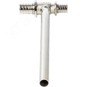 Трубка для подкл-я радиатора, Т-образная 20/15/25 для труб из сшитого полиэтилена аксиальный - фото 2