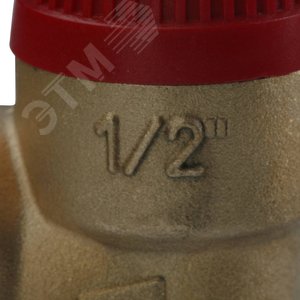 Клапан предохранительный 25x1/2' для систем отопления 2.5бар, Kvs=0.57м3/ч SVS-0001-002515 STOUT - 7