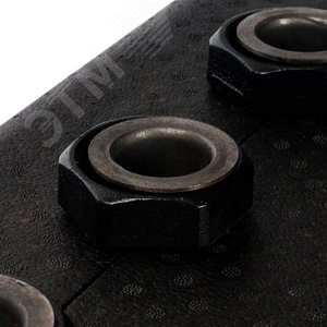 Коллектор распределительный стальной 2 отопительных контуратеплоизоляция DN32 - фото 5