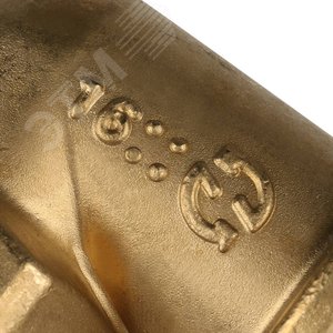 Угольник 32х1'ВР переходной с внутренней резьбой, аксиальный, латунь - фото 10