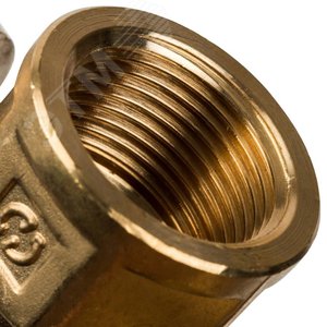 Тройник 25х3/4'Вх25 переходной с внутренней резьбой, аксиальный - фото 5