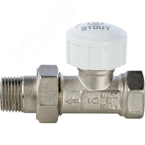Клапан термостатический прямой 1/2 SVT-0001-000015 STOUT - 2