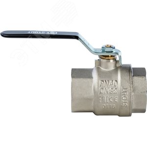 Кран шаровой 1 1/4' ВВ ручка рычаг - фото 4