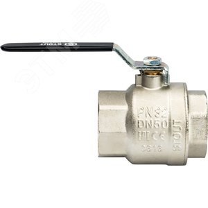 Кран шаровой 2' ВВ ручка рычаг - фото 4