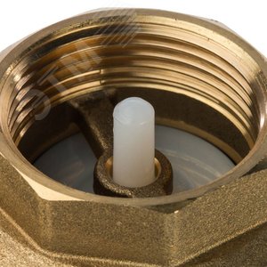 Клапан обратный пружинный муфтовый 1 1/4' с пластиковым седлом - фото 4