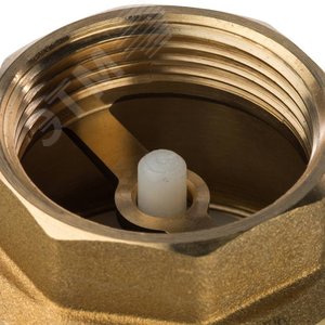 Клапан обратный пружинный муфтовый 1 1/4' с пластиковым седлом - фото 5