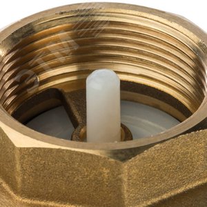 Клапан обратный пружинный муфтовый 1 1/2' с пластиковым седлом - фото 4