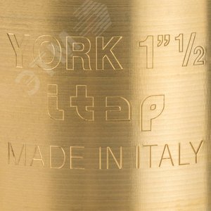 Клапан обратный пружинный муфтовый 1 1/2' с пластиковым седлом - фото 6