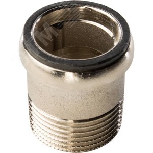 Кран шаровой со сгоном угловой 3/4' ВН ручка бабочка - фото 9