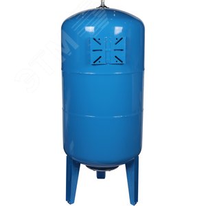 Гидроаккумулятор 300 л. вертикальный (цвет синий) - фото 4