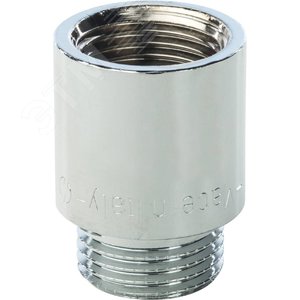 Удлинитель НВ 1/2'x25 мм, хромированный - фото 2