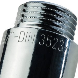 Удлинитель НВ 1/2'x30 мм, хромированный - фото 6