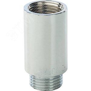 Удлинитель НВ 1/2'x40 мм, хромированный - фото 2